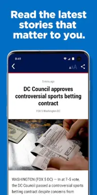 FOX 5 DC android App screenshot 2